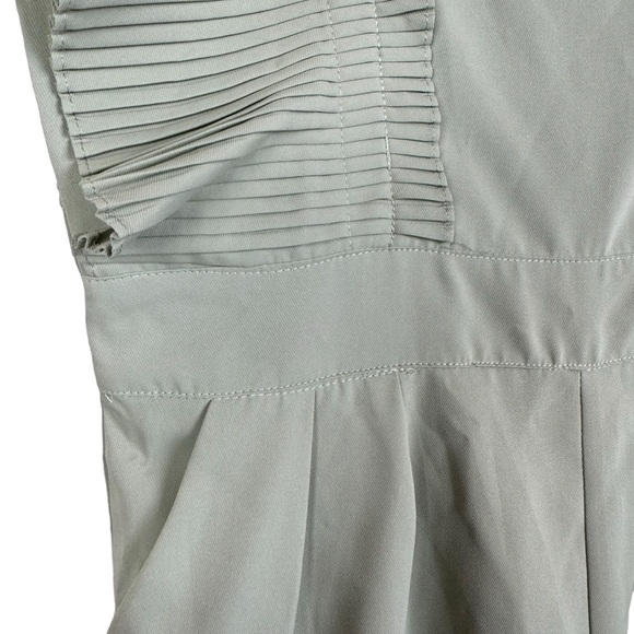 Molly Green Dani Pleat Sleeve Romper Size Medium Green - Picture 4 of 13